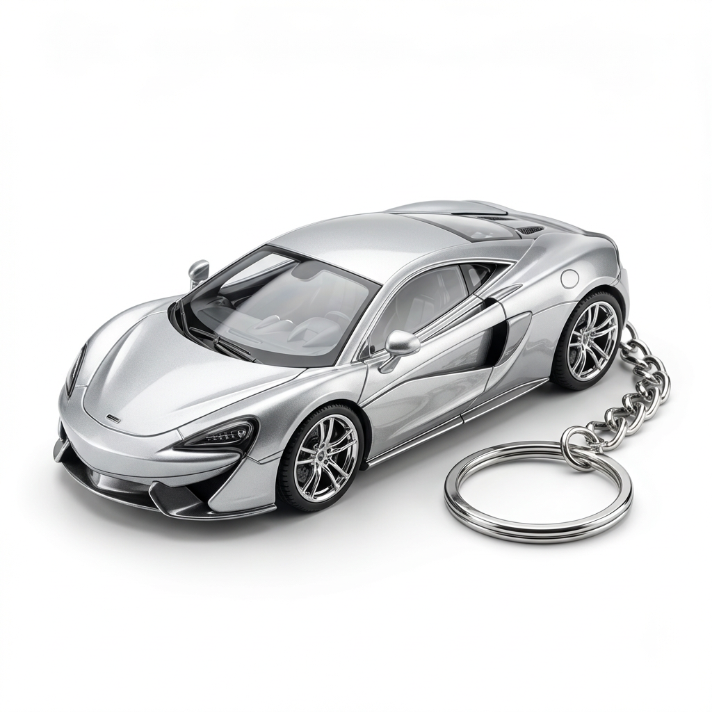 Metallic Sport Keychain