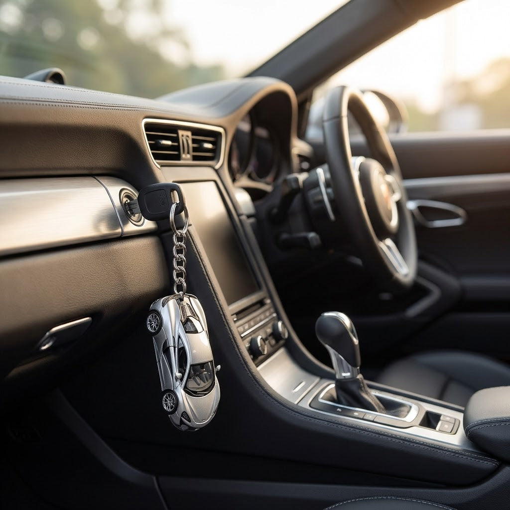 Metallic Sport Keychain